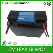 Bateria de lítio 12V18ah LiFePO4